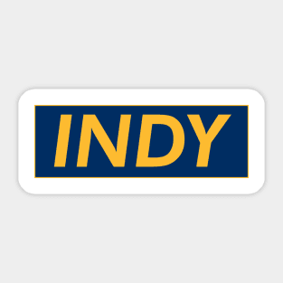 Indy Sticker